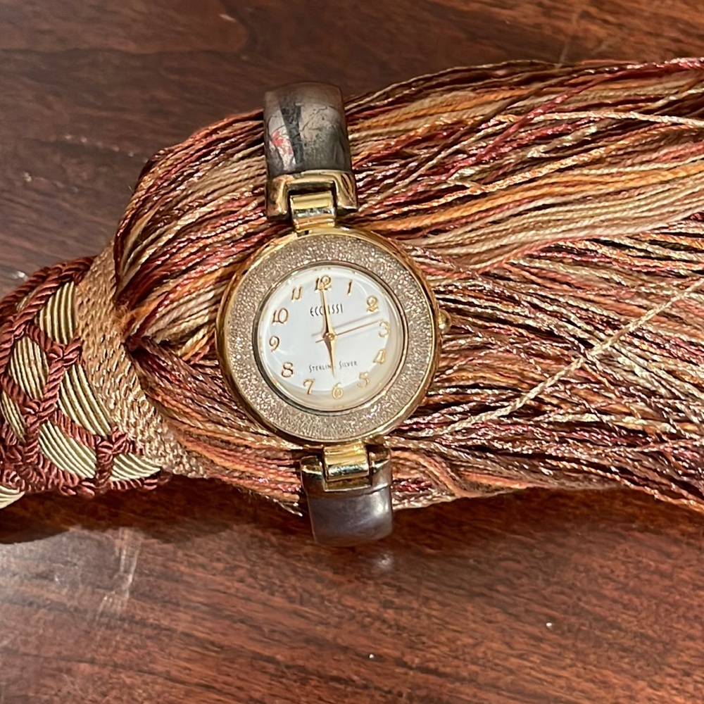 Vintage Sterling Silver Ecclissi Watch